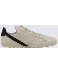 Rick Owens - Leather Minimal Sneakers - Lyst