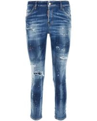 DSquared² - Dsquared Stretch Denim Cool Girl Jeans - Lyst