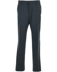 Ami Paris - Pants With Belt Loops And Front Concealed Closure - Lyst