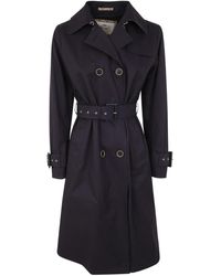 Herno - Delan Double Breasted Trench - Lyst
