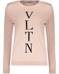 Valentino - Light Cotton Sweater - Lyst