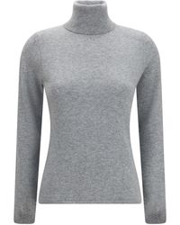 Allude - Cashmere Turtleneck Sweater Kashmir/Capra Hircus - Lyst