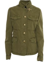 Fay - Military Jacket - Lyst