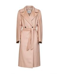 Weekend by Maxmara - Wrap Coat Wkdresina Virgin Wool - Lyst