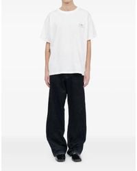 Maison Margiela - Mm6 Numbers Logo T-Shirt Clothing Polo & T-Shirts - Lyst