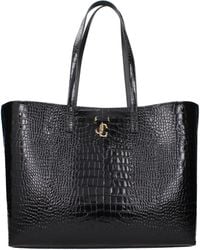 Jimmy Choo - Leather Shoulder Bag - Lyst