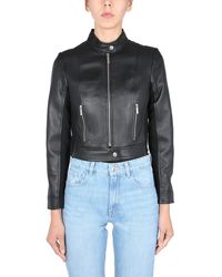 MICHAEL Michael Kors Leather jackets for Women - Up to 30% off at Lyst.com