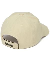 Philipp Plein - Logo Patch Twill Baseball Cap Accessories Beanies & Hats - Lyst