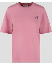 Maison Kitsuné - Bold Fox Head Patch T-Shirt - Lyst