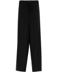 Balenciaga - Lyocell Wide-Leg Pant - Lyst