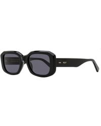 Retrosuperfuture - Rectangular Sunglasses Voce Vaj Black 54mm - Lyst