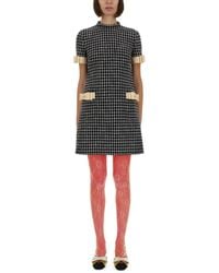 Valentino - Boucle Short Dress - Lyst