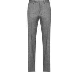 ZEGNA - Tapered Creased Pants - Lyst