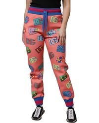 Dolce & Gabbana - Logo Monogram Jogger Sweatwomen's Pants - Lyst