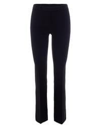 Patrizia Pepe - Slim Crepe Trousers - Lyst