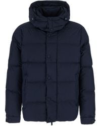Heskimo - Short Down Jacket Tech Fabric Padded - Lyst