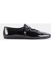 Church's - Derby Ghillie Brogue With Laces And Leather Tassels Rhea Flat Shoes - Lyst