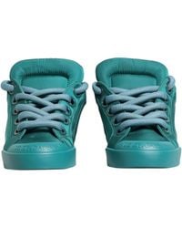 Dolce & Gabbana - Portofino Low Top Sneakers Shoes Leather - Lyst