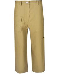 Sofie D'Hoore - Cropped Length Cargo Trousers - Lyst