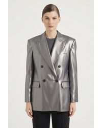 Brunello Cucinelli - Tailored Double Breasted Blazer - Lyst