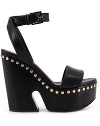Givenchy - Leather Sandals With Studs - Lyst