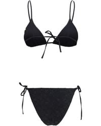 Kristina Ti - Bikini With Floral Details Polyester; Spandex Swimwear - Lyst