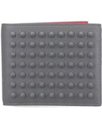 Christian Louboutin - Bi-Fold Wallet With 'Funky' Studs - Lyst