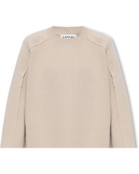Lanvin - Round Neck Sweater - Lyst
