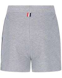 Thom Browne - Logo Sport Shorts - Lyst