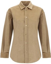 DARKPARK - Anne Corduroy Shirt Cotton; Elastane - Lyst