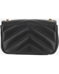 Saint Laurent - Shoulder Bag Loulou Mini Leather Lambskin - Lyst