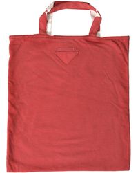 Prada - Chic And Fabric Tote Bag - Lyst
