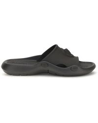 Versace - Black Rubber Sandals - Lyst