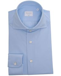Xacus - Light Striped Shirt With Pocket - Lyst