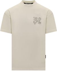 Palm Angels - Monogram T-shirt - Lyst