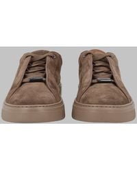 BOSS - Sneakers Garytenn Leather Calf Loafers - Lyst