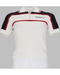 CASABLANCA - Tennis Polo Shirt Viscose Nylon - Lyst