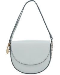 Stella McCartney - Shoulder Bag With Flap Polyester - Lyst
