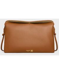 Celine - Celine Caramel Leather Shoulder Bag — Caramel - Lyst