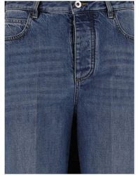Bottega Veneta - Cotton Denim Jeans Trousers - Lyst
