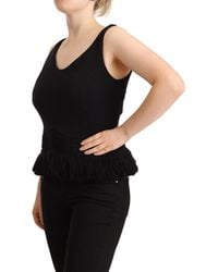 Ermanno Scervino - Chic Sleeveless Designer Tank Top - Lyst