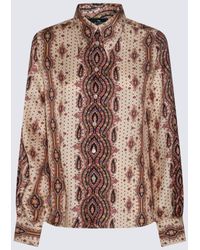 Etro - Multicolour Silk Paisley Shirt - Lyst
