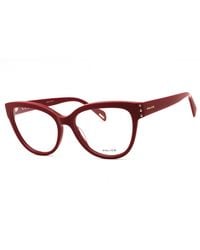Police - Police Vplm05 Cat Eye Acetate Eyeglasses - Lyst