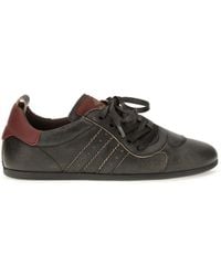 Vivienne Westwood - Drunken Leather Sneakers - Lyst