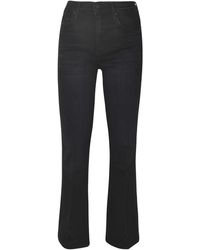 Mother - Skinny Fit Buttoned Jeans - Lyst
