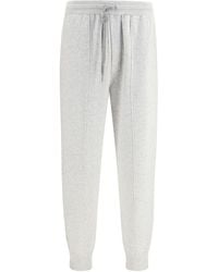 Brunello Cucinelli - Double-Knit Cashmere Pants With Crête And Zips - Lyst