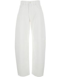 Pinko - 'Eloise' Jeans With Belt Loops And Logo Patch On The Rear - Lyst