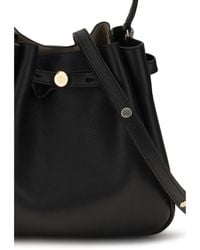 Tory Burch - Bucket Bag Romy Hammered Leather Calf - Lyst