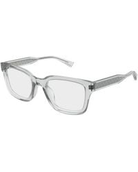 Gucci - Eyeglasses Square Full Rim, Transparent Frame And Clear Demo Lens Gg2071Ol005 Sunglasses - Lyst