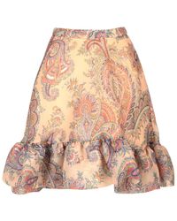Etro - Skirt From Organza - Lyst